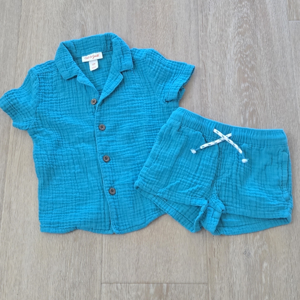 Cat & Jack MUSLIN SET